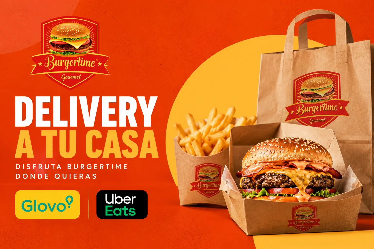 Livraison Burgertime Gourmet